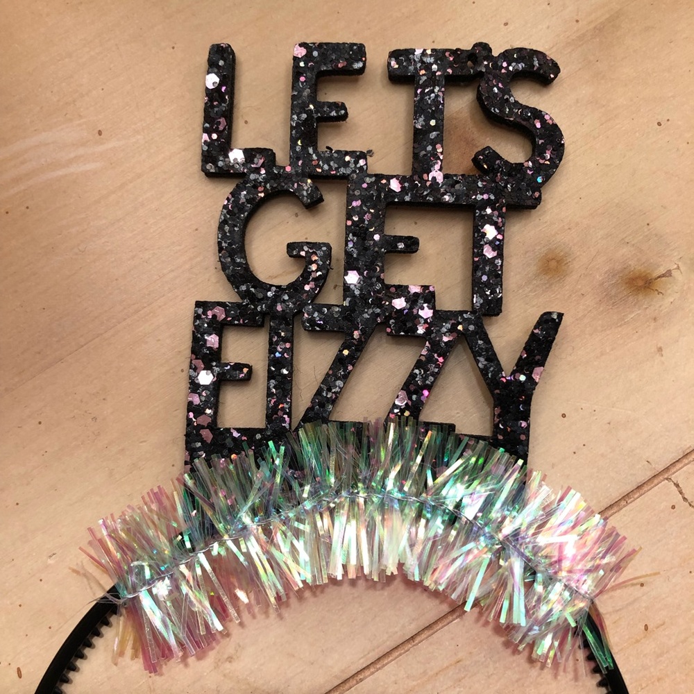 Glitter headband ✨ 🥂